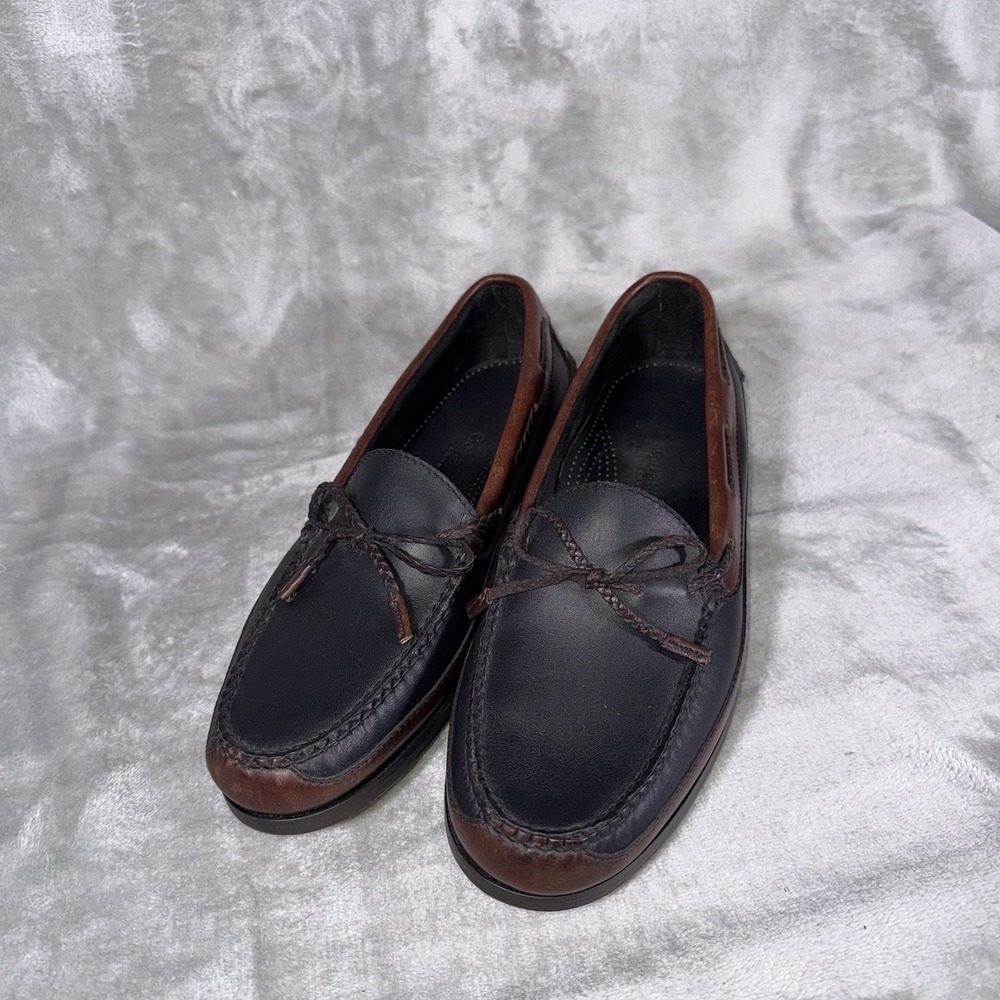 Cole Haan Men's Pinch Tassel Loafer Black & Brown 8.5 D Professional Preppy